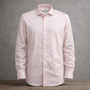 LIGHT PINK REGULAR FIT PLAIN SHIRT